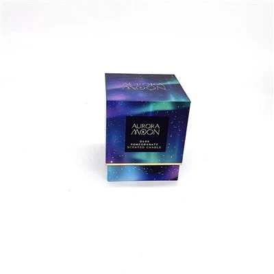 صندوق تغليف جامد بطباعة Galaxy Aurora مخصص